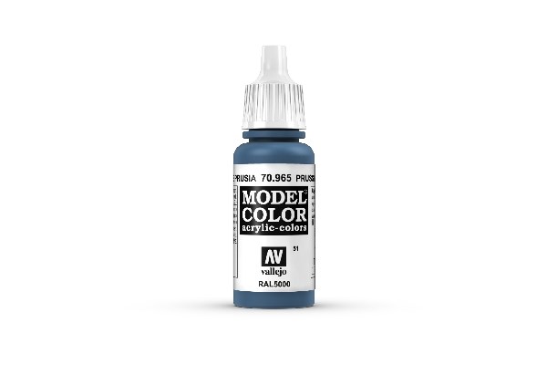 Vallejo Maling Model Color: Prussian Blue 17ml