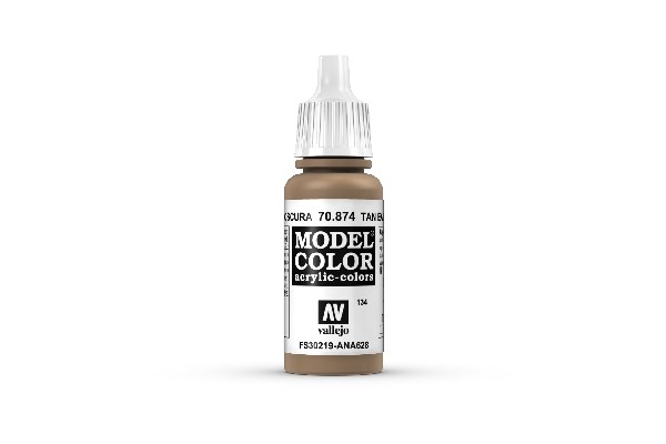 Vallejo Maling Model Color: Tan Earth 17ml