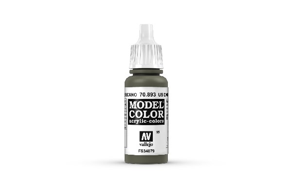 Vallejo Maling Model Color: Us Dark Green 17ml