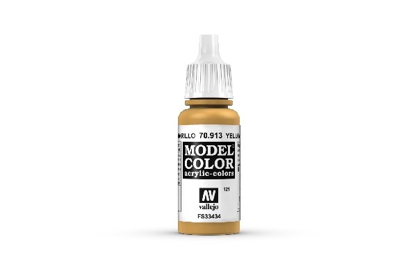 Vallejo Maling Model Color: Yellow Ochre 17ml