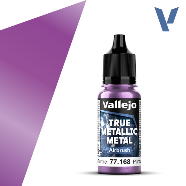 Vallejo Maling True Metallic Metal: Airbrush Amethyst Purple 18ml