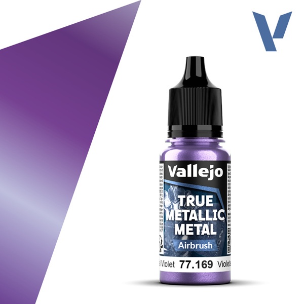 Vallejo Maling True Metallic Metal: Airbrush Celestial Violet 18ml