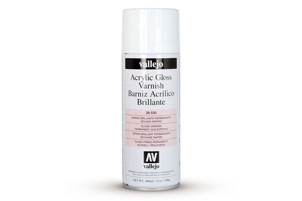 Vallejo Varnish Spray: Gloss 400 Ml