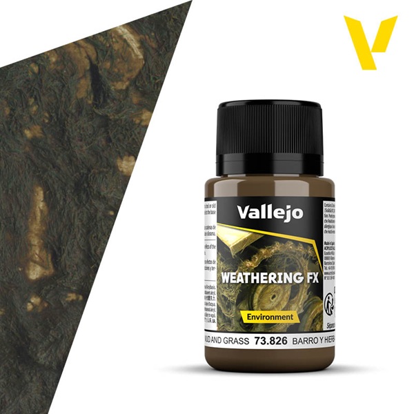 Vallejo Weathering Effects: Mud And Grass  40 Ml