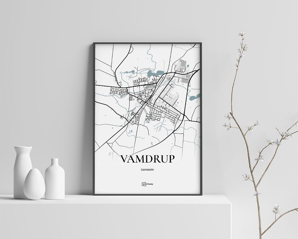 Vamdrup Plakaten Hvid