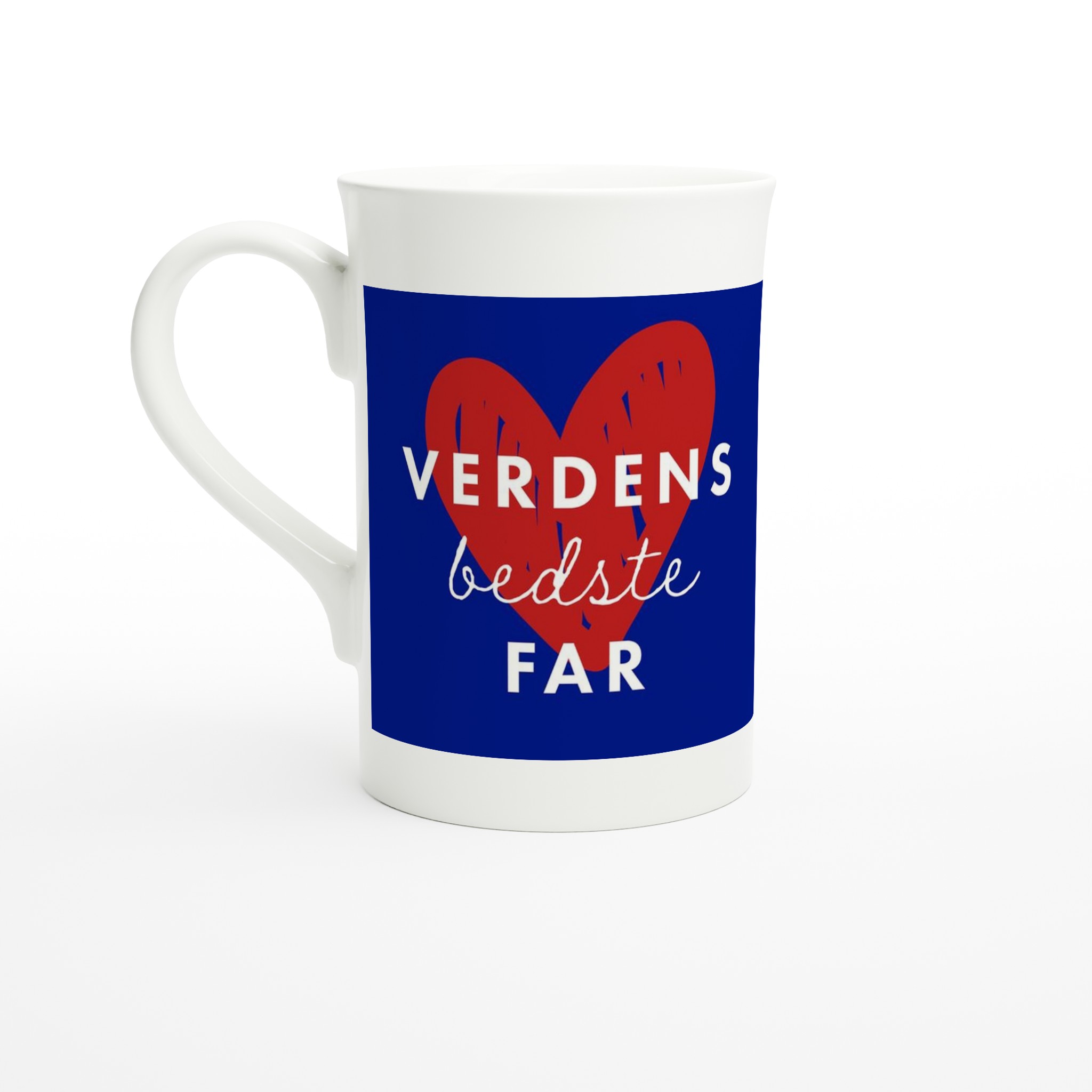 Verdens Bedste Far  Porcelænskrus  295 Ml