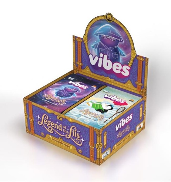 Vibes Tcg: Legend Of The Lil Booster Display  Box Med 24 Pakker
