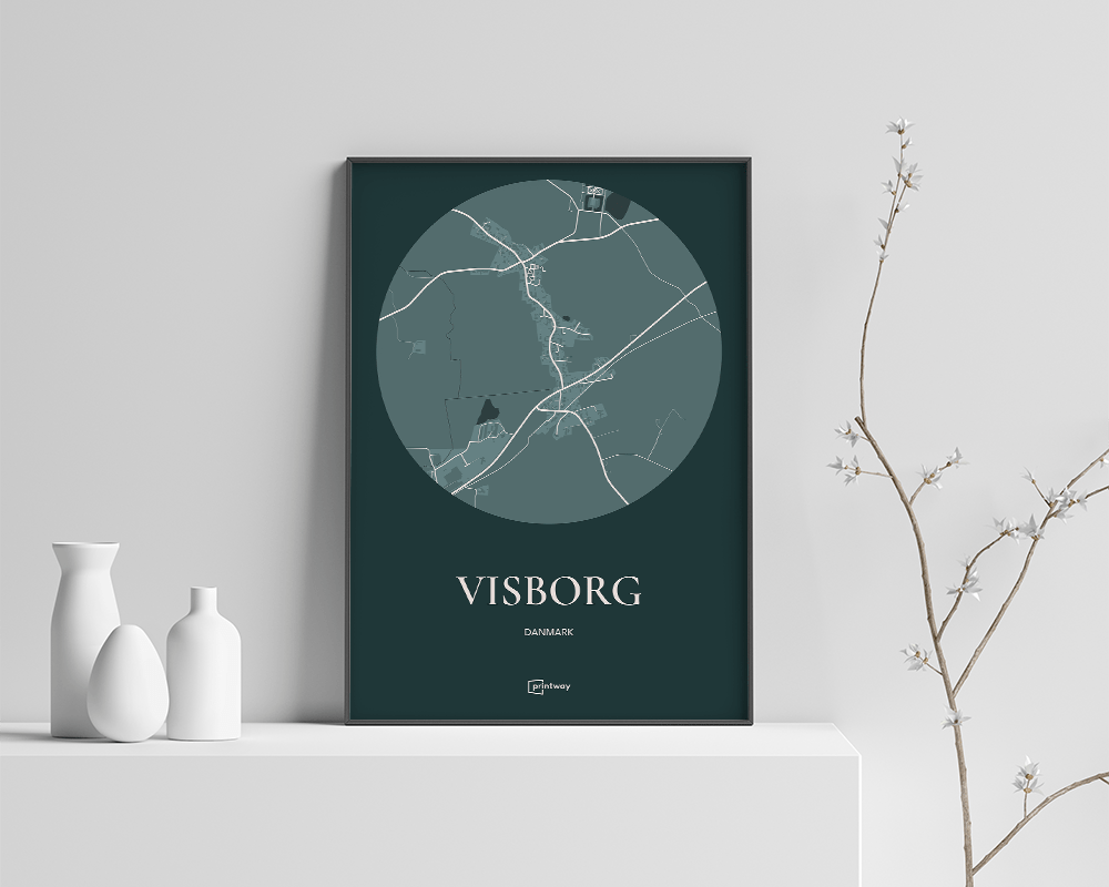 Visborg Plakaten Skovgrøn
