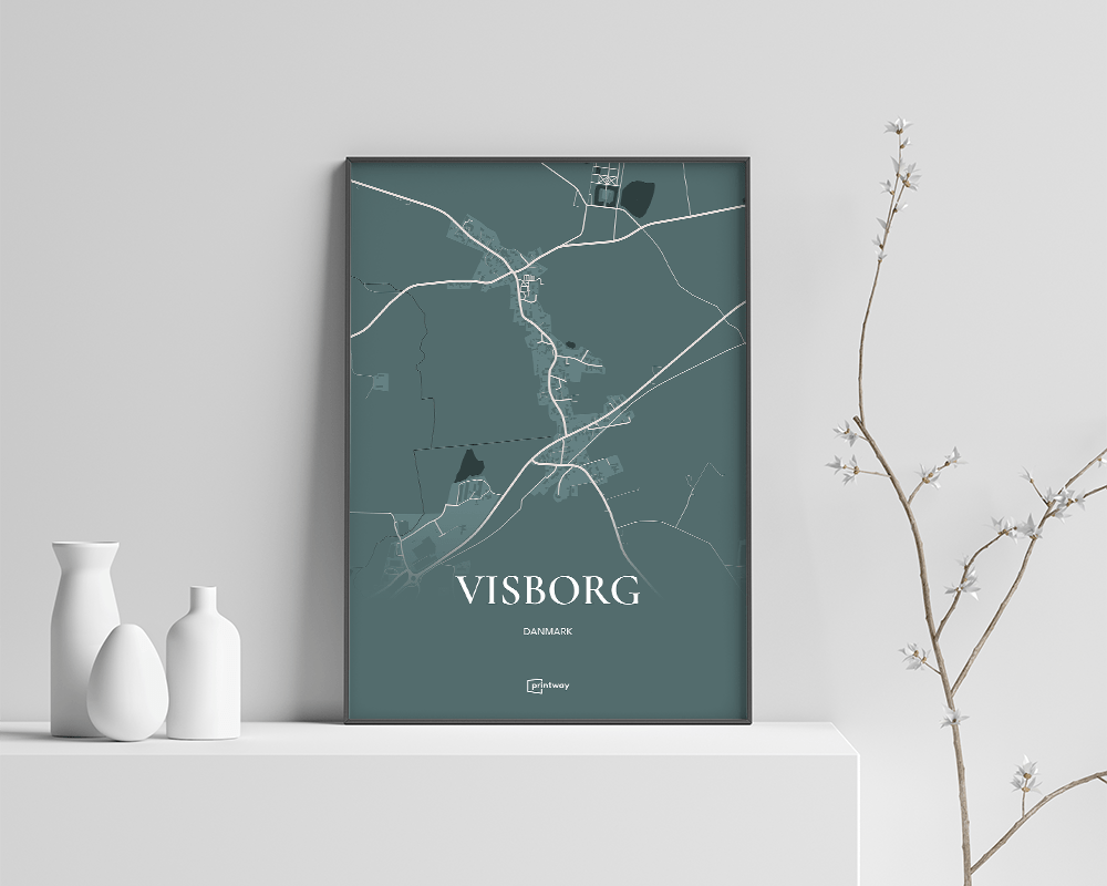 Visborg Plakaten Skovgrøn