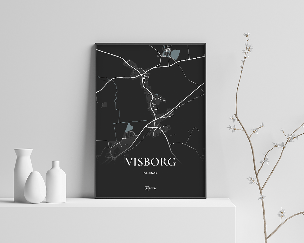 Visborg Plakaten Sort