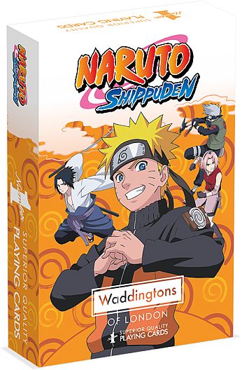 Waddingtons Number  : Naruto Playing Cards  Spillekort