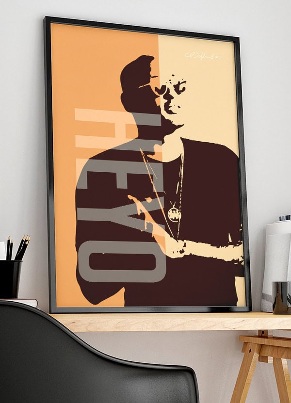 Wafande Plakat Heyo Gul 21   29    A4  Kr  199 -