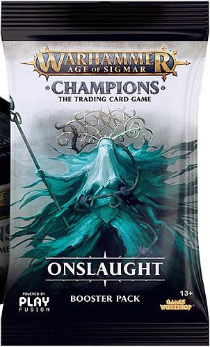 Warhammer Age Of Sigmar: Champions Wave  : Onslaught Booster Pack