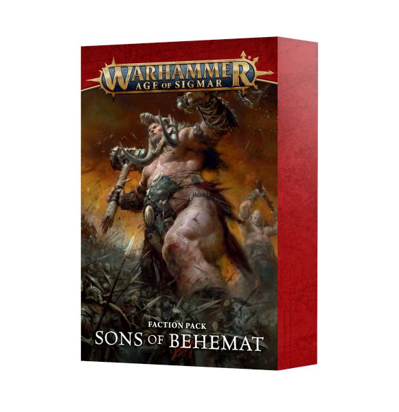 Warhammer: Age Of Sigmar  4th Edition  Faction Pack: Sons Of Behemat  2024  60050299030