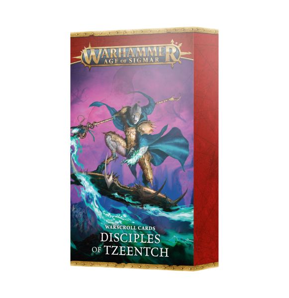 Warhammer: Age Of Sigmar  4th Edition  Warscroll Cards: Disciples Of Tzeentch  2026  60050201014