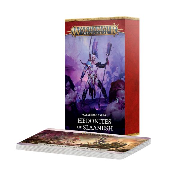 Warhammer: Age Of Sigmar 4th Edition Warscroll Cards: Hedonites Of Slaanesh 2026 60050201016