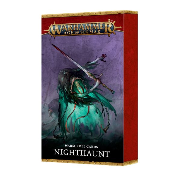 Warhammer: Age Of Sigmar  4th Edition  Warscroll Cards: Nighthaunt  2025  60050207011