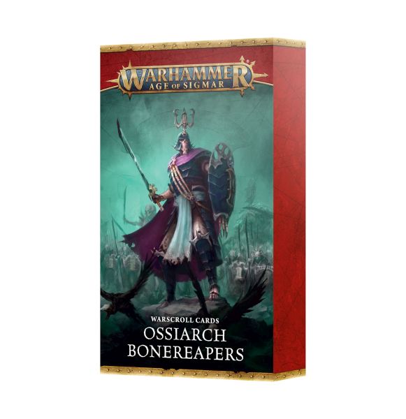 Warhammer: Age Of Sigmar  4th Edition  Warscroll Cards: Ossiarch Bonereapers  2026  60050207005