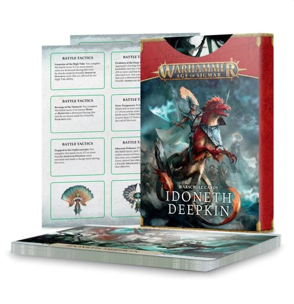 Warhammer: Age Of Sigmar Warscroll Cards: Idoneth Deepkin  2022  60050219001