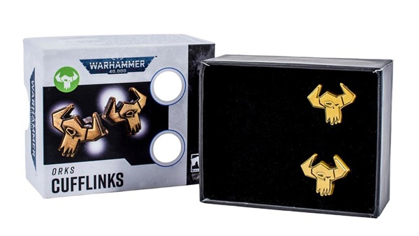 Warhammer 40 000 40k : Cufflinks Manchetknapper Orks