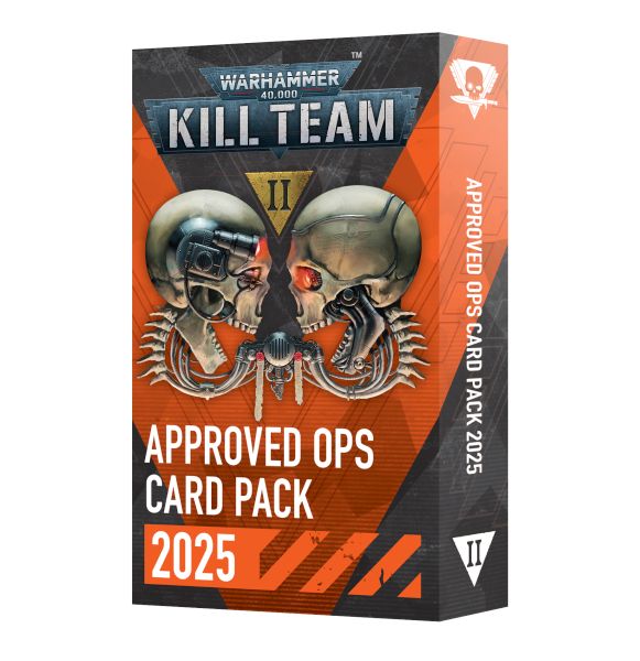 Warhammer 40 000: Kill Team: Accessory Approved Ops Card Pack 2025 60050199060