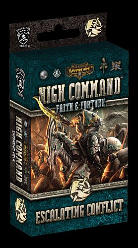 Warmachine: High Command Faith   Fortune: Escalating Conflict Expansion  -pip-61023