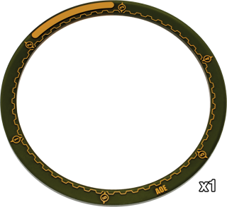 Warmachine Mk Ii: Area Of Effect Ring Markers   Quot      Pip-91081