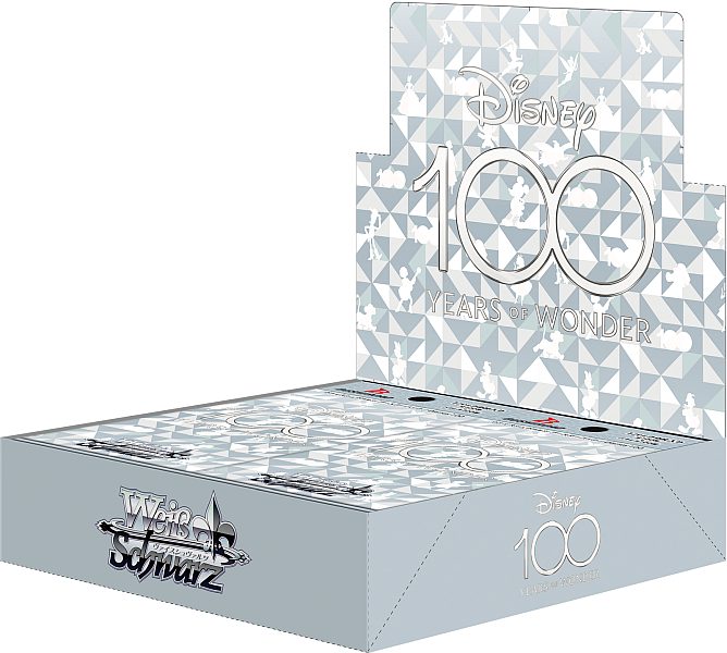Weiss Schwarz Japansk Japanese Disney 100 Years Of Wonder Booster Box  16 Booster Packs