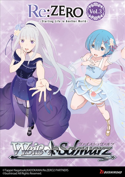 Weiss Schwarz Re: Zero Starting Life In Another World Vol Booster Display Box Med 12 Booster Packs