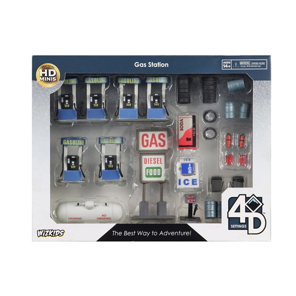 Wizkids 4d Settings: Gas Station