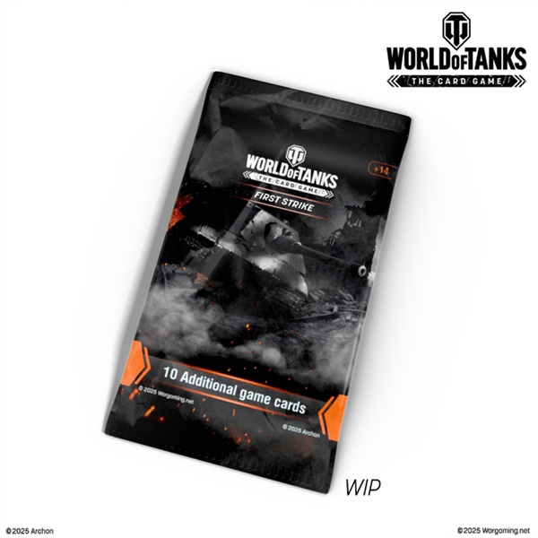 World Of Tanks Card Game  Tcg : First Strike Booster Pack