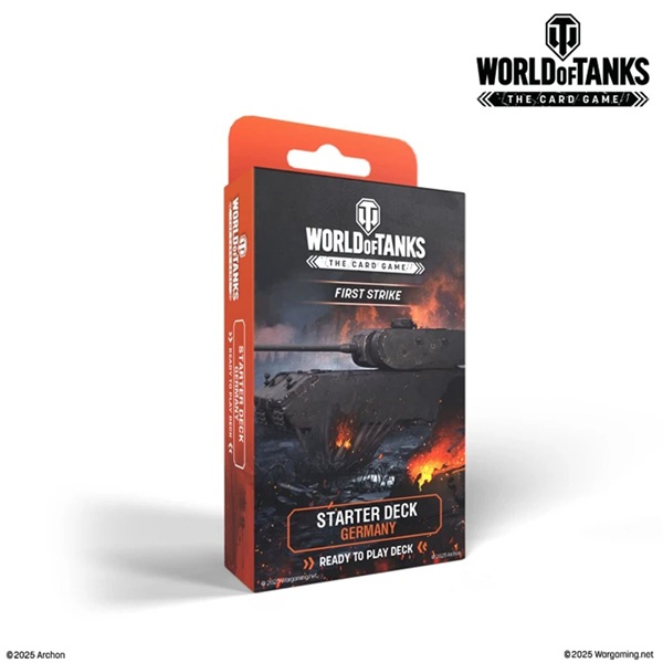 World Of Tanks Card Game  Tcg : First Strike: Starter Deck Germany