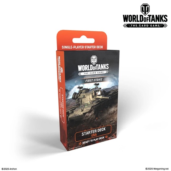 World Of Tanks Card Game  Tcg : First Strike: Starter Deck Usa