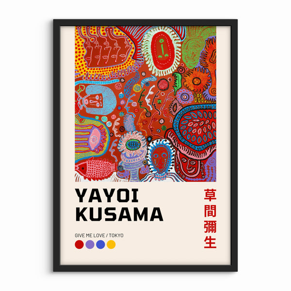 Yayoi Kusama Plakat