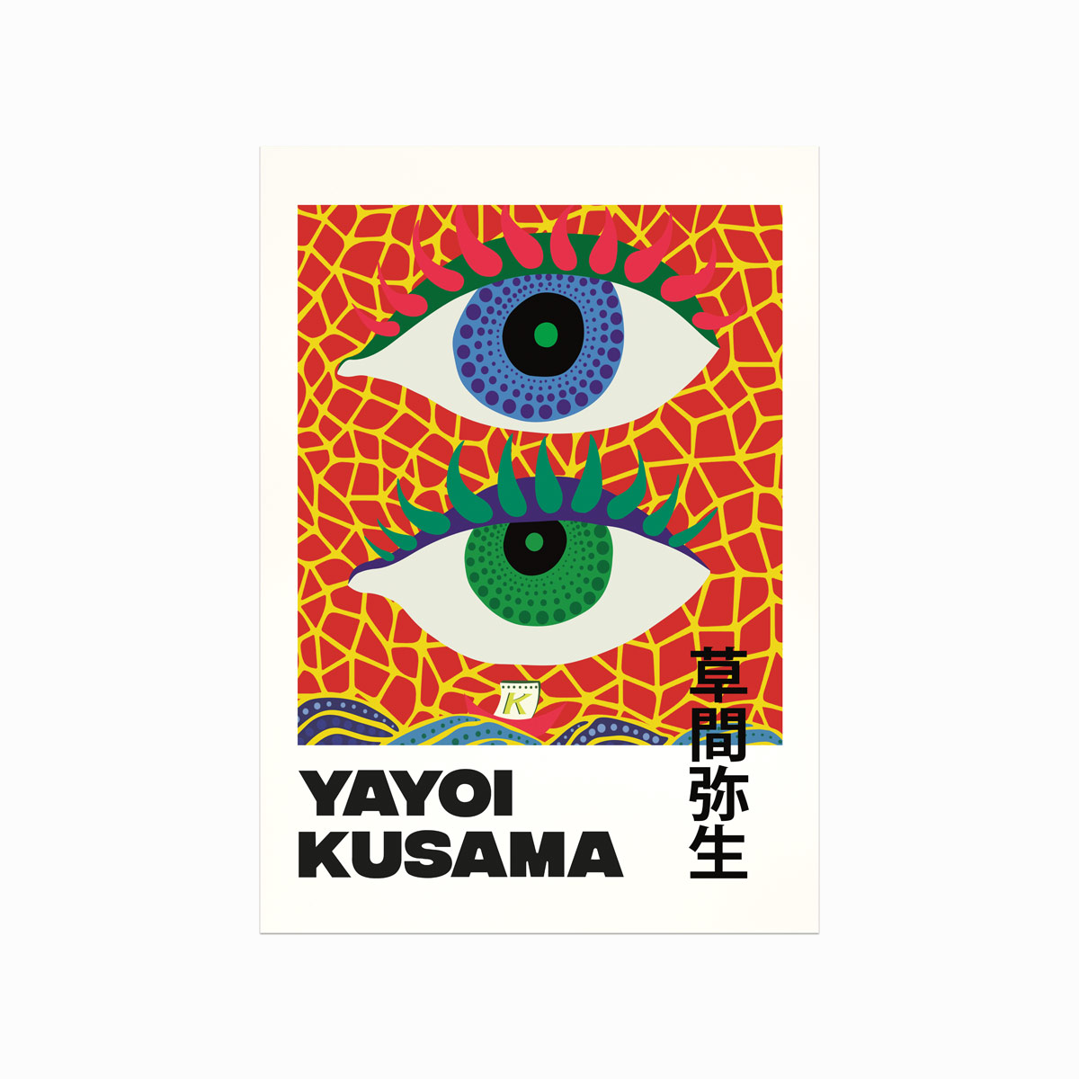 Yayoi Kusama Plakat  Eyes