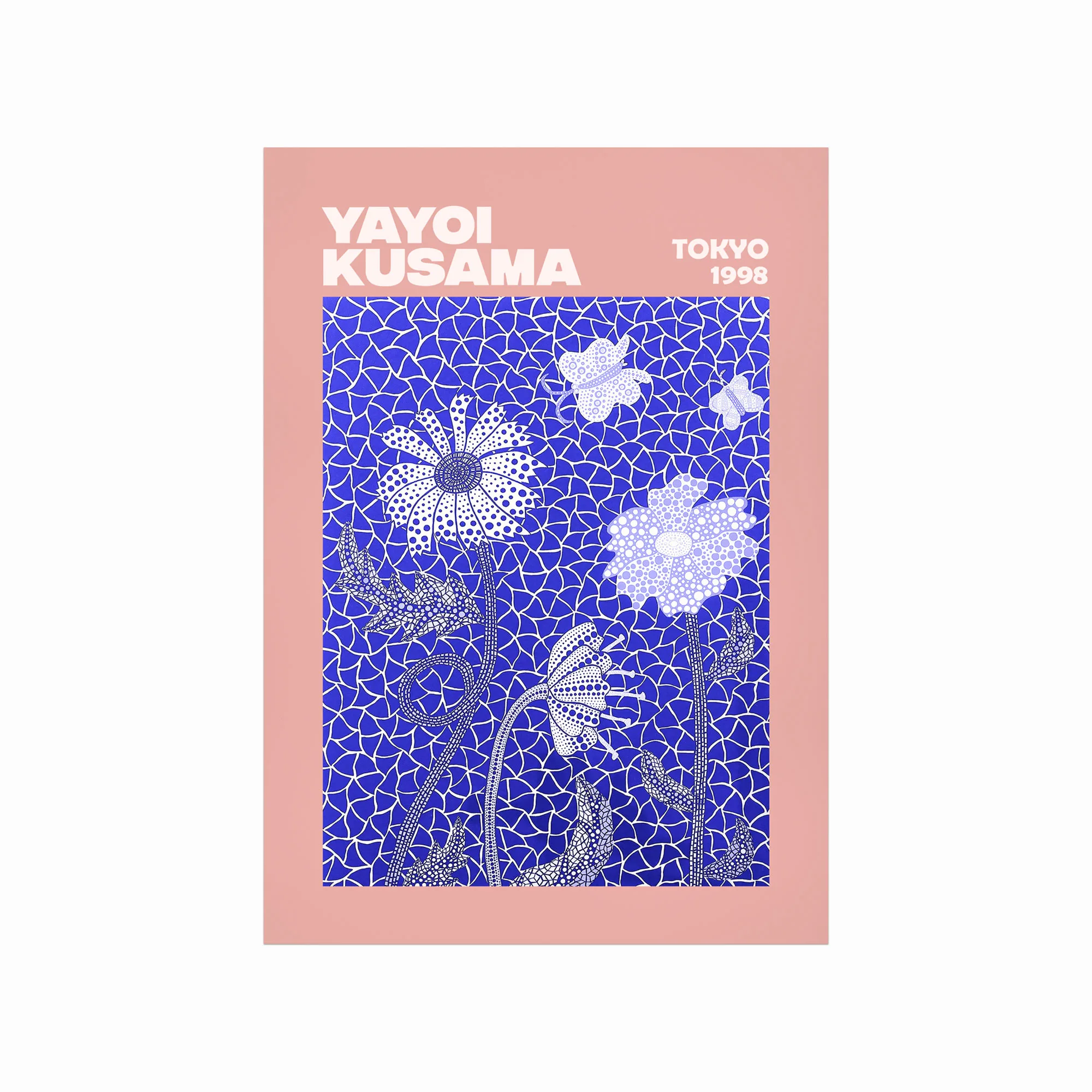 Yayoi Kusama Plakat  Flowers