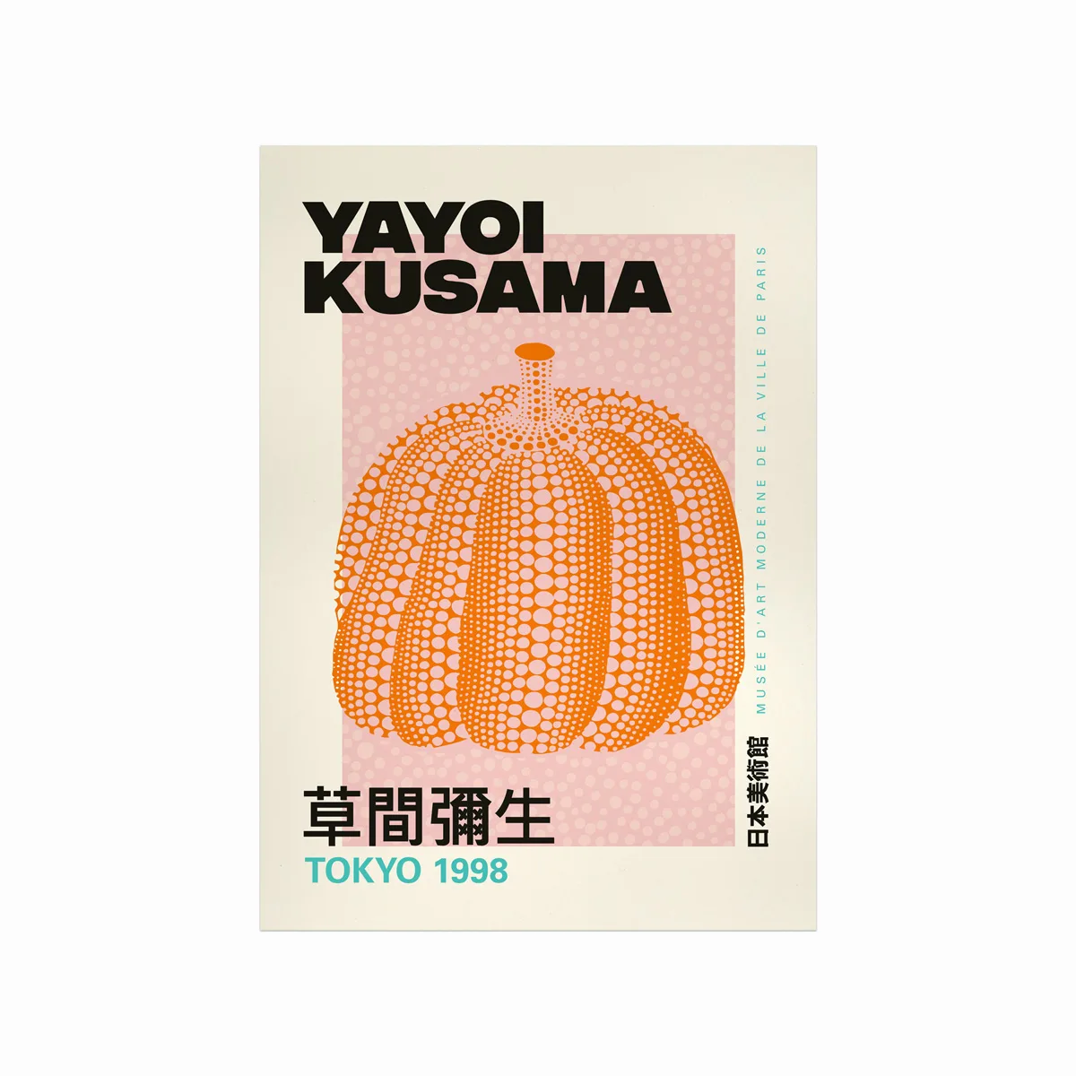 Yayoi Kusama Plakat  Pumpkin 01