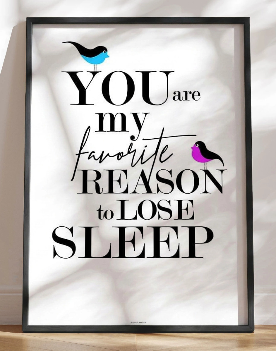 You Are My Favorite Birds Plakat