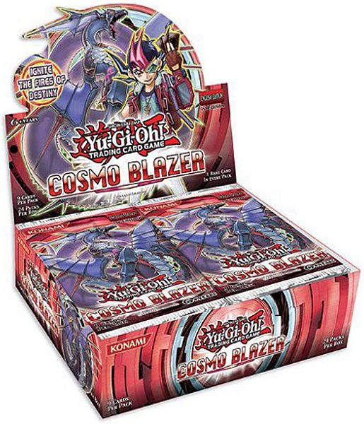 Yu-gi-oh  Booster Pakke Cosmo Blazer Booster Display Box Med 24 Pakker