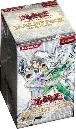Yu-gi-oh  Booster Pakke Duelist Pack: Aster Phoenix  1st Edition  Booster Display Box Med 30 Pakker