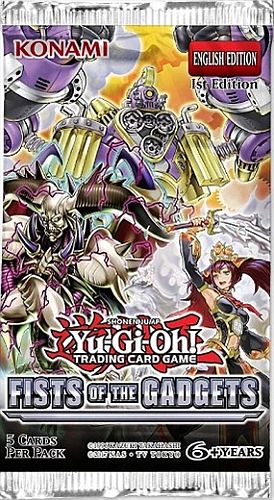 Yu-gi-oh  Booster Pakke Fist Of The Gadgets