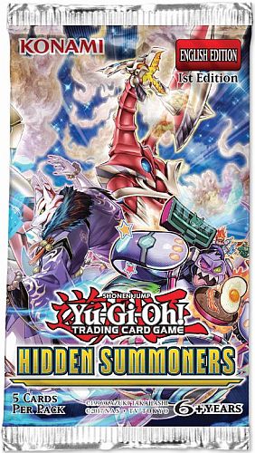 Yu-gi-oh  Booster Pakke Hidden Summoners