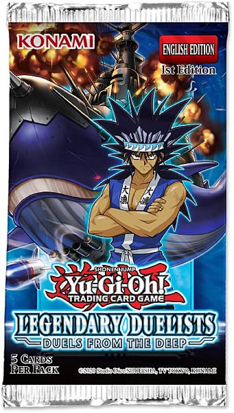 Yu-gi-oh  Booster Pakke Legendary Duelists: Duels From The Deep