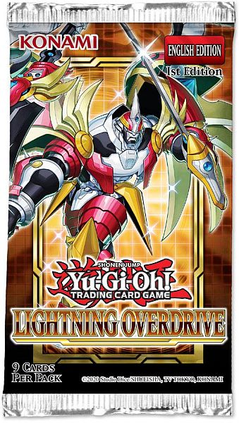 Yu-gi-oh  Booster Pakke Lightning Overdrive