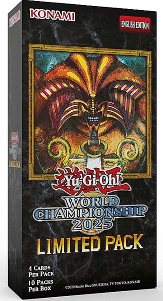 Yu-gi-oh  Booster Pakke Limited Pack World Championship 2025 Booster Display Box Med 10 Pakker