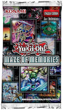 Yu-gi-oh  Booster Pakke Maze Of Memories Booster Pack