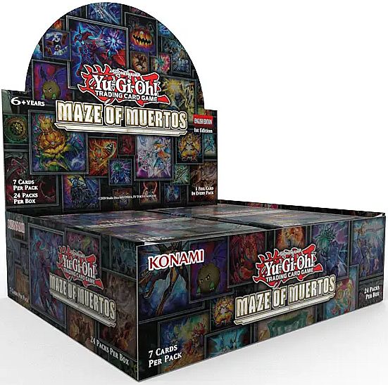 Yu-gi-oh Booster Pakke Maze Of Muertos Booster Display Box