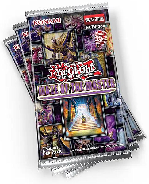 Yu-gi-oh  Booster Pakke Maze Of The Master Booster Pack