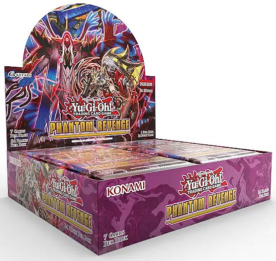 Yu-gi-oh  Booster Pakke Phantom Revenge Booster Display Box Med 24 Pakker