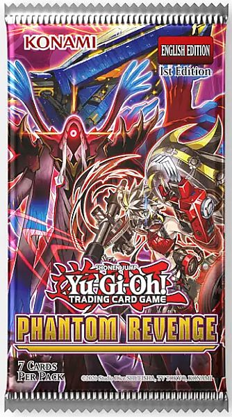 Yu-gi-oh  Booster Pakke Phantom Revenge Booster Pack